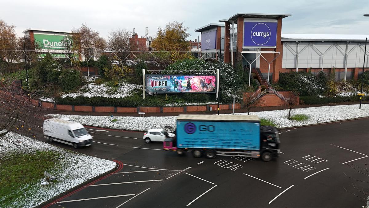 Haden Circus Digital Billboard - Birmingham - UK