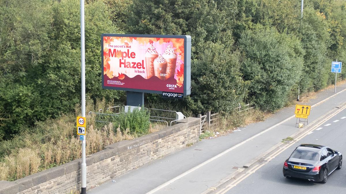 Leeds Commuter Digital Advertising Board