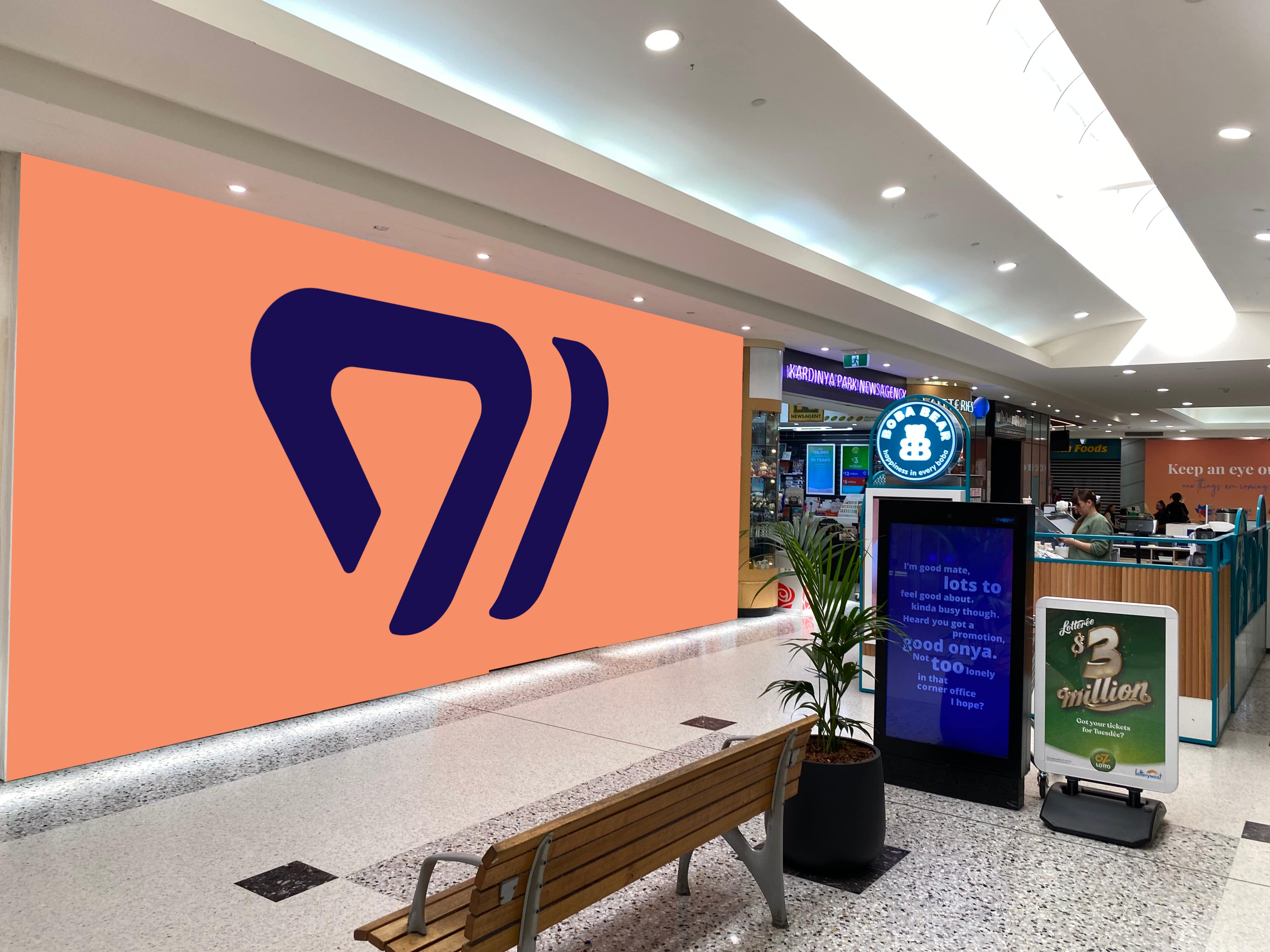 Advertising Opportunity In Busy Mall